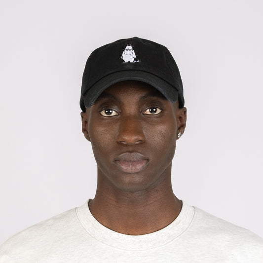 Grumpy Moomintroll Dad Cap Adult - Black