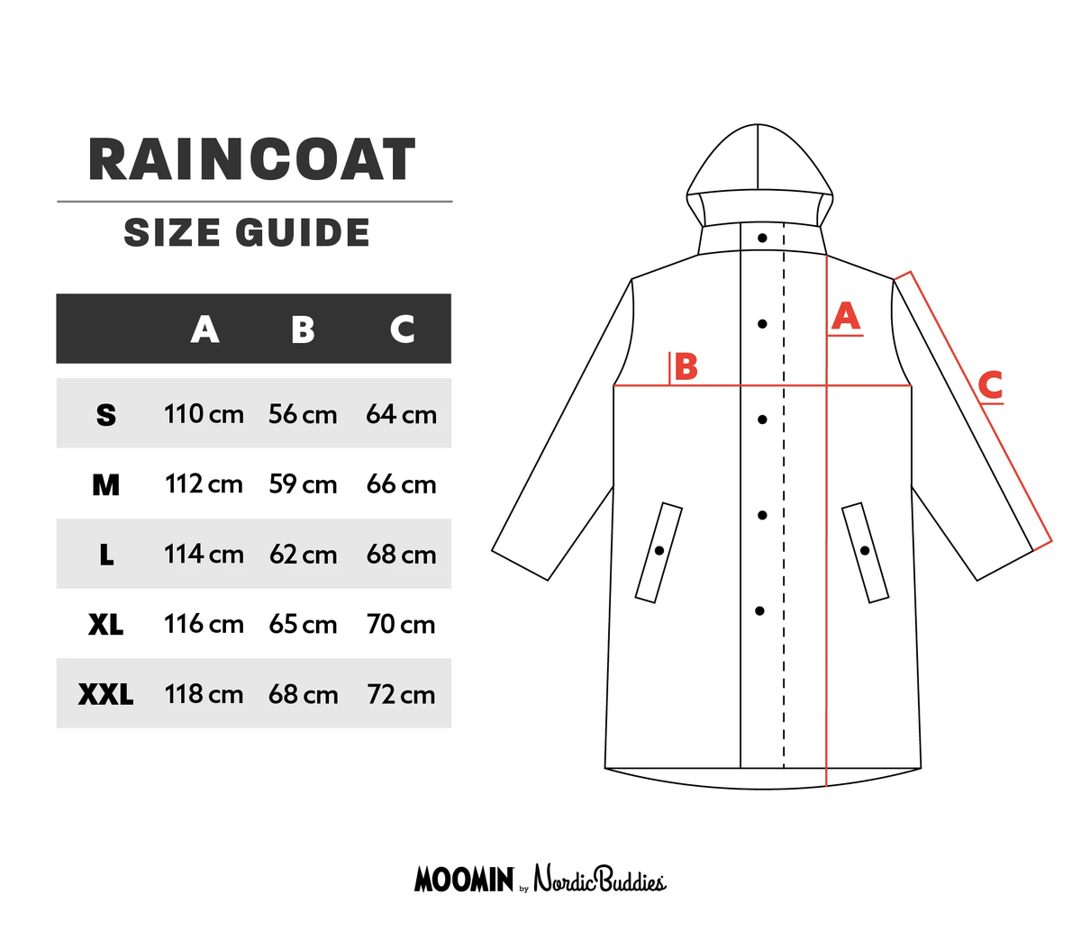 Moomin Adventure Rain Jacket - Lilac